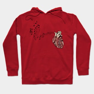 Music Flows From The Heart Hoodie